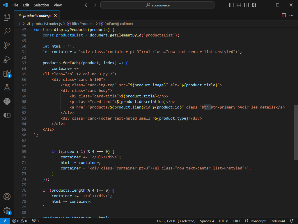 Interactivité JavaScript